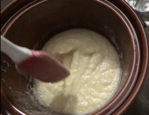 Soap ready for the final cooking process