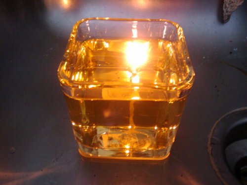 Do It Yourself Vegetable Oil Lamp