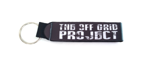 The Off Grid Project Key Chain Black