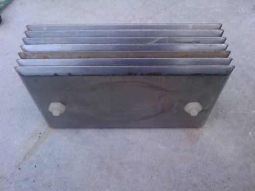 Complete water4gas plate assembly
