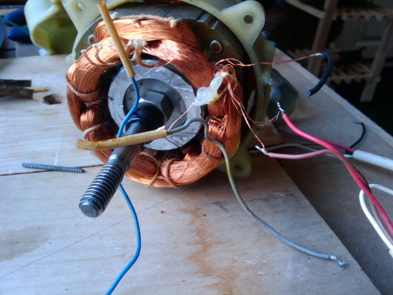 Make a windmill from a fan motor