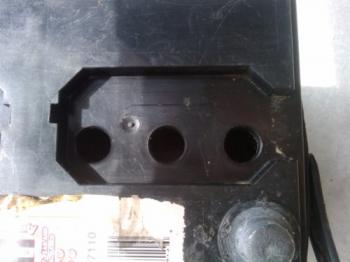 Finished cleaning the battery Finished cleaning the battery