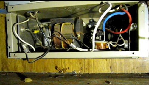 Identify the five wires in the RV converter box