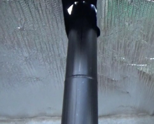 Radiant Foil On Greenhouse Ceiling