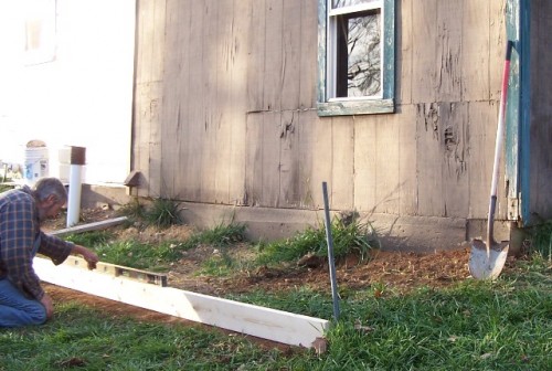 Leveling the foundation Leveling the foundation