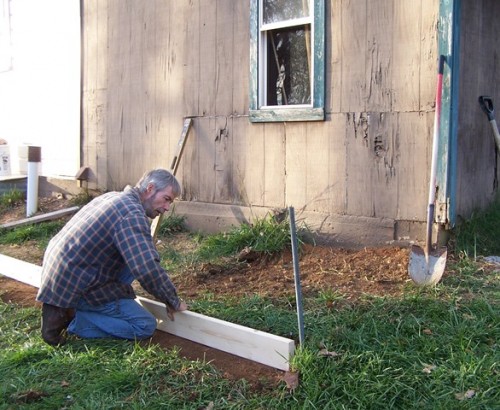 Choose a south-facing wall Choose a south-facing wall