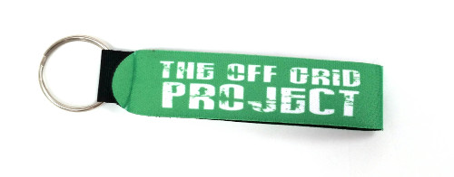 The Off Grid Project Key Chain Green
