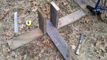 Make the stand for your bicycle generator