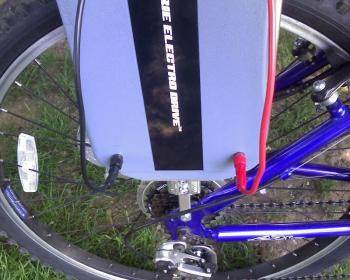 Homemade battery pack wiring to electric bike
